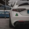 XWFF6 2Pcs Snake Logo Decal Car Side Fender Body Badge Sticker For Alfa Romeo Giulia Mito Giulietta 159 156 147 Sportiva Stelvio GT