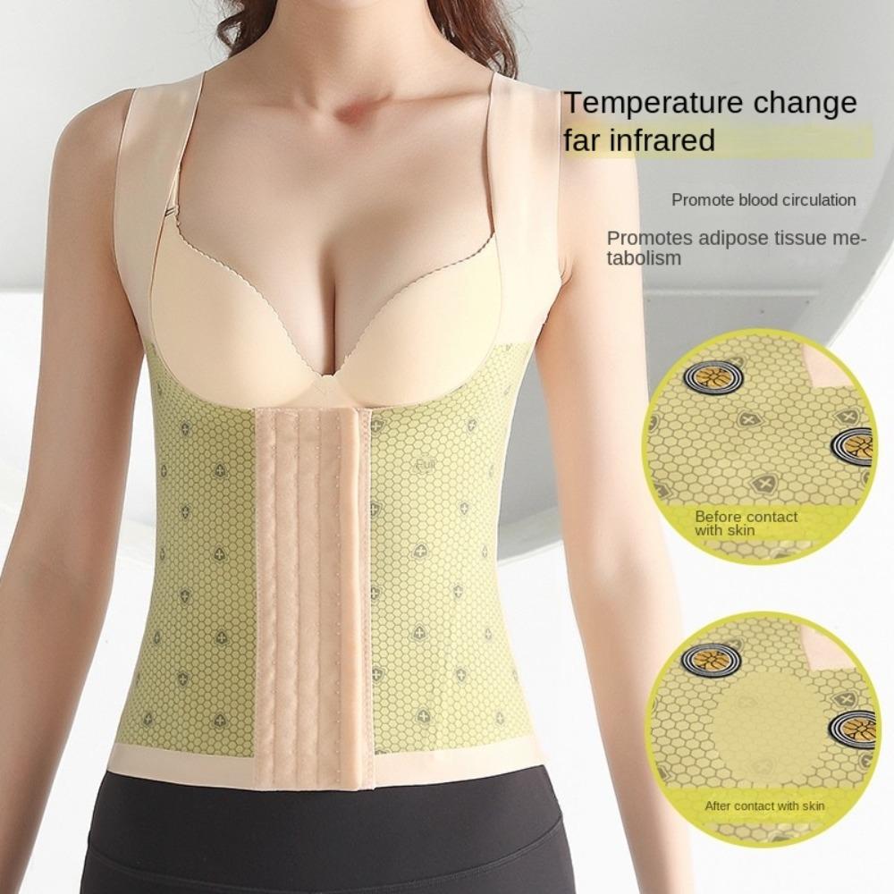 Buckle Slimming Body Shaper Vest Padded Bra Compression Shapewear Fashion Trimmer Camisole Workout