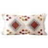 Nordic Lumbar Waist Throw Pillow Cover with Pom Pom Simple Color Decorative Rectangle Cushion Case wholesales