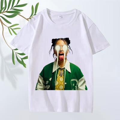 Nina Chuba Baskılı 2025 Klasik Vintage Tarz grafik Tişört erkek kadın Oversize %100 Pamuk kısa kollu Yazlık Unisex tişört