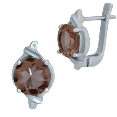 Silver Earrings with Sultanite Sultanite 3.272ct (1984192)