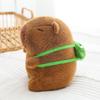 Soft Cartoon Capybara Cotton Doll Brown Capybara Stuffed Doll Plush Capybara Plush Toy  Birthday