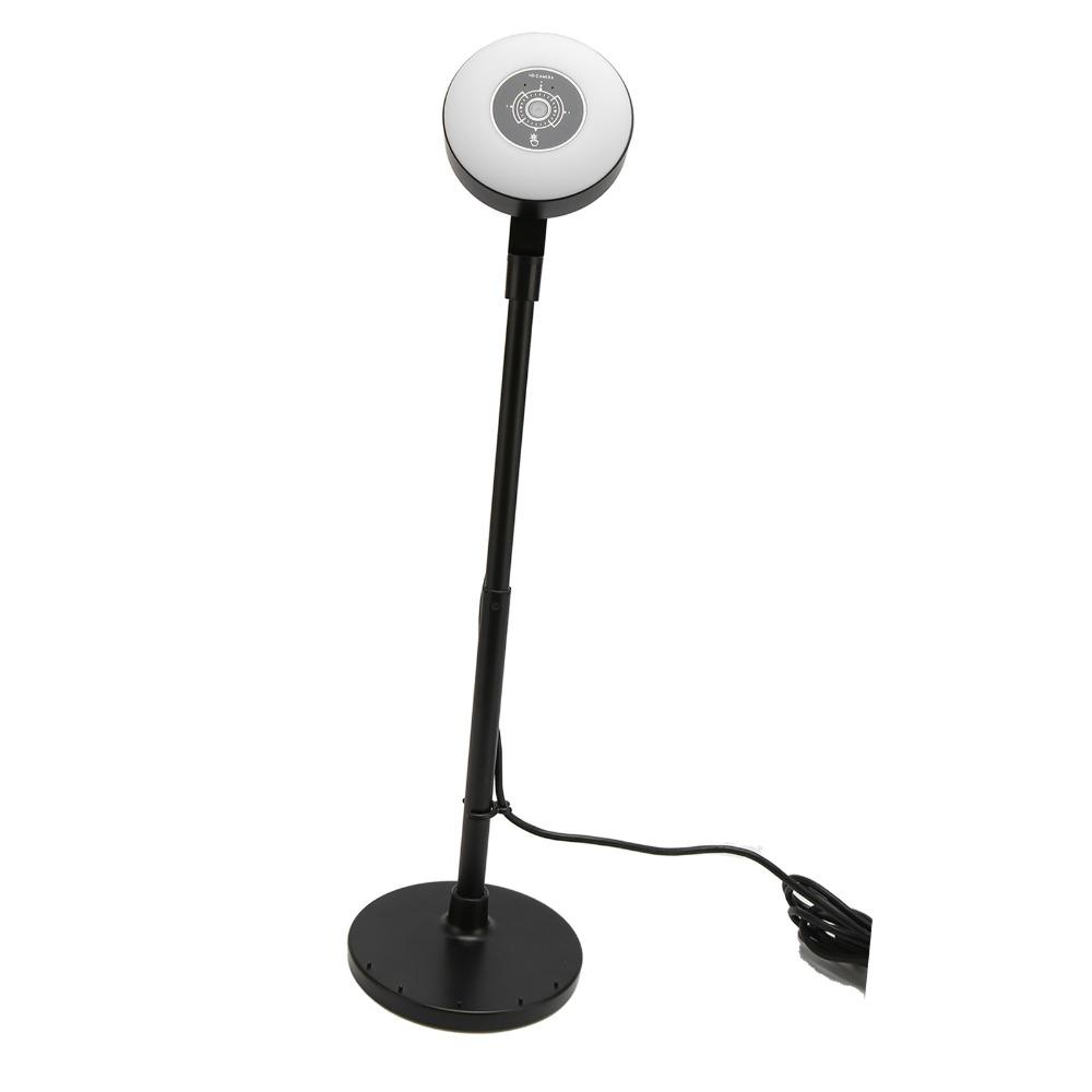3 Adjustable Light Modes HD Webcam with Fill Light & Phone Holder USB Webcam Online Course