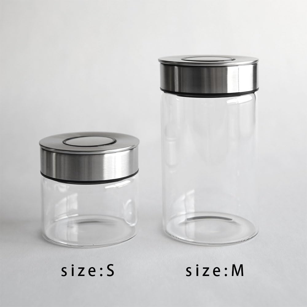 Dalton Cylinder Jar with Press Lid, Medium, K915-1286M