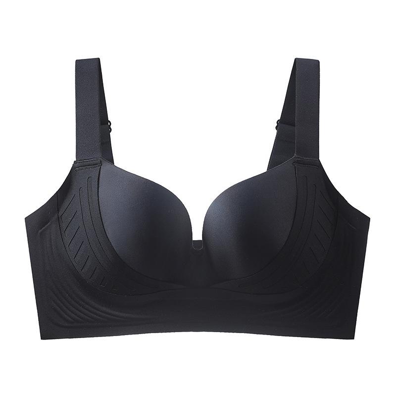 Large size fat mm pull-up adjustment underwear women's big breasts show small and thin collection of secondary breasts pull-up anti-sagging bra