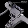 Bike Phone Mount Aluminum Alloy Bike Handlebar Phone Mount Holder Mountain Road Bike Navigation Cycling Equipment Bracket