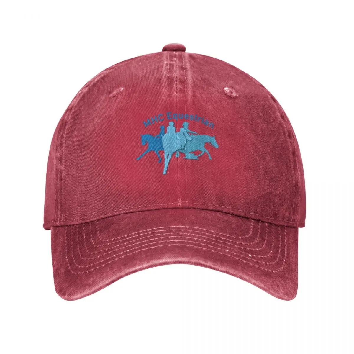 MHC Tri Team Equestrian Baseball Cap Hip Hop GentleUnisex Hat funny hat cute For Unisex Womens