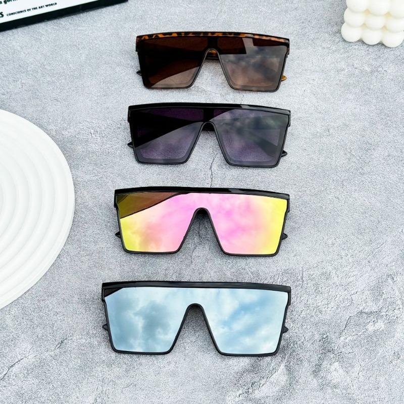 Fashion Women'S Sunglasses Punk Outdoor Cycling Glasses Men'S Large Frame One-Piece Sun Glasses Uv400 Eyewear