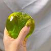 Zielone Jabłko Squishy Piłeczka Antystresowa Miękka Zabawka Fidget Sensoryczna dla ADHD Autyzm Wolny Powrót Zabawka do Ściskania dla Dorosłych Dzieci Prezent Świąteczny