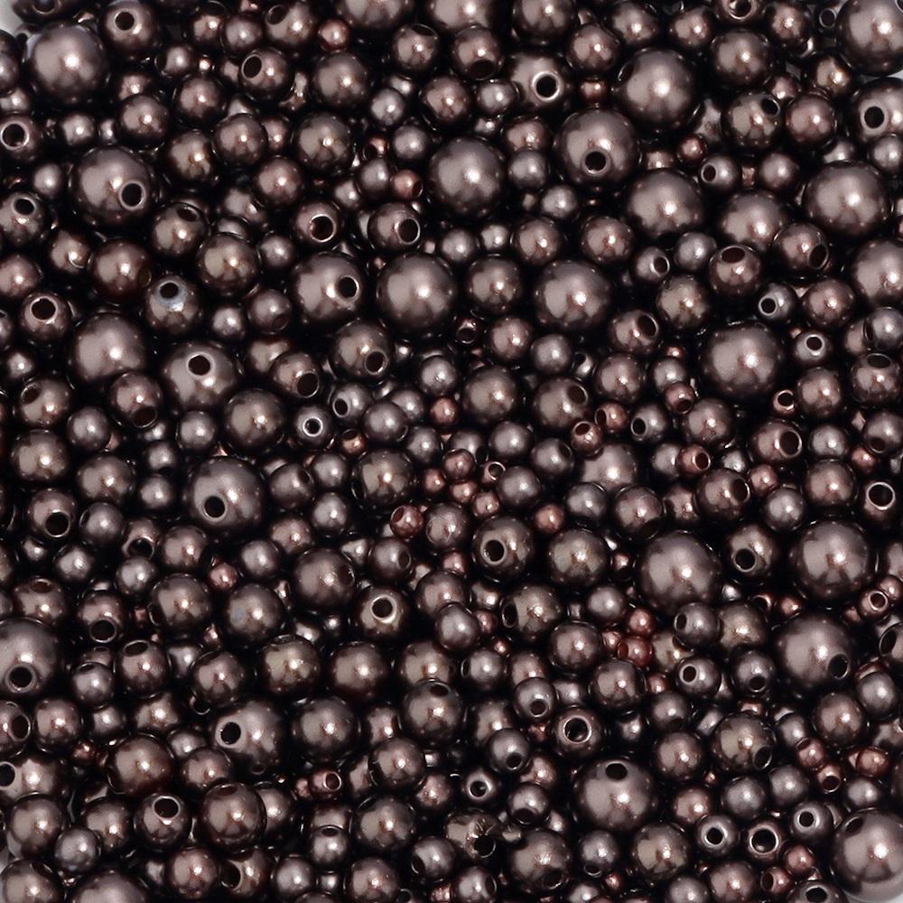 3/4/5/6/8mm ABS Imitation Pearl Beads Color Loose Round Beads For Jewelry Making DIY Handmade Necklace Bracelet Accessories