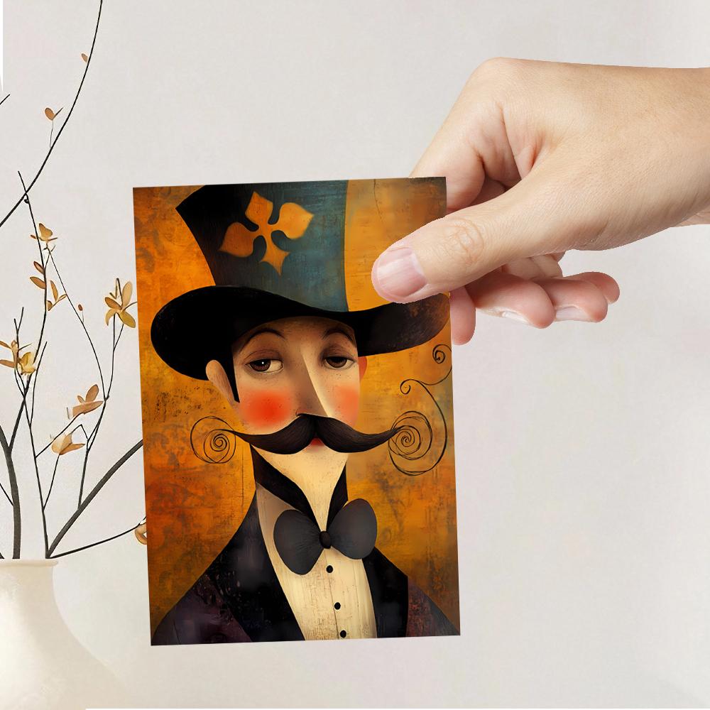 32pcs, Queen of Hearts Postcard, Funny, Birthday/Anniversary Gift, Collectible, Suitable for Gift Giving, Can be Mailed.