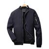 New Men's Jacket Fleece Slim Fit Fashion Casual Spring and Autumn Men's Top Tide
