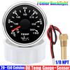 7 Color Backlight 52mm Oil Temperature Gauge+Sensor 1/8NPT for Car Boat Marine 2" 52MM Oil Temp Meter Indicator 20~150 Celsius