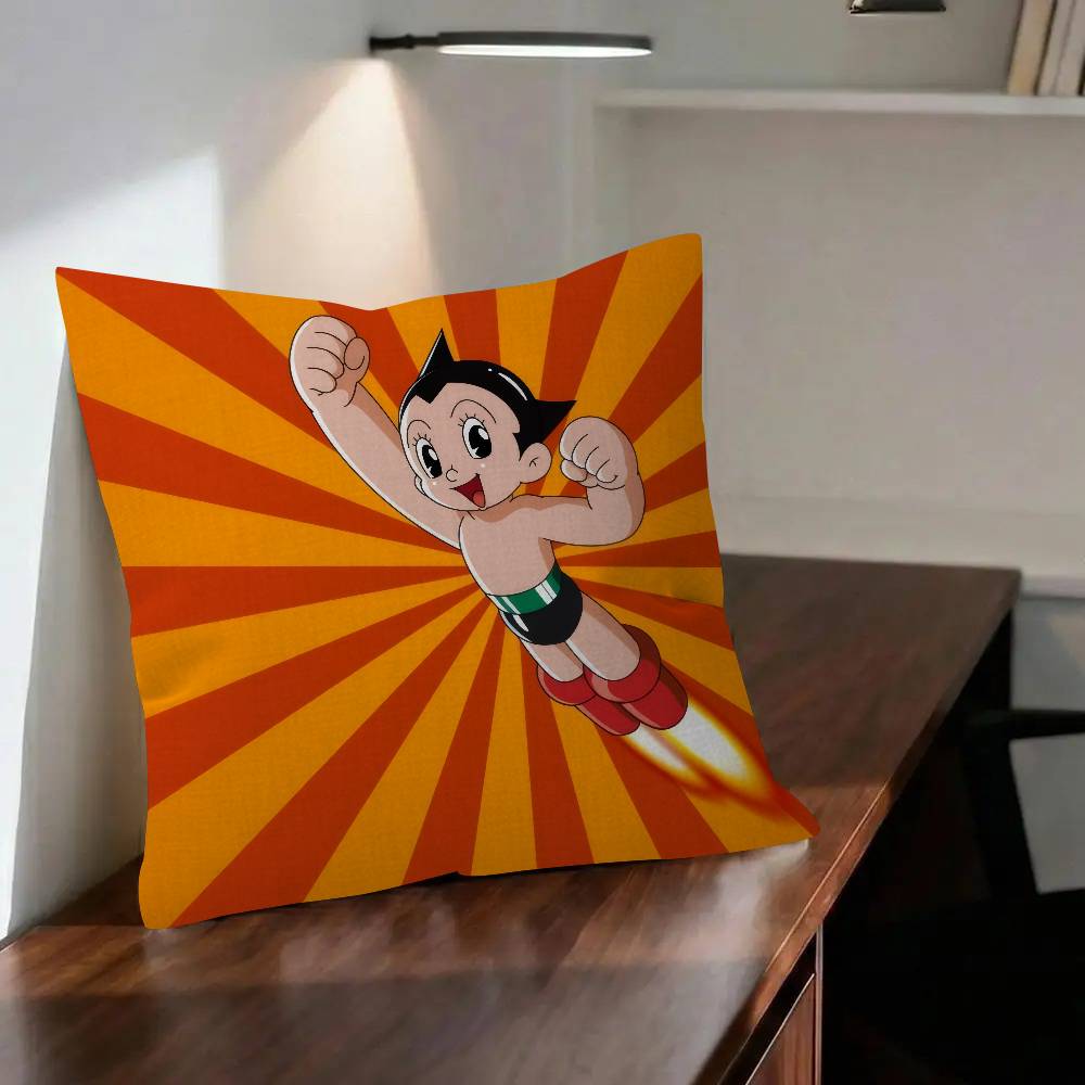 Cushion Pillow Cover for Bedroom Room and Living Room Sofa Decorative Cushion Cover POPULAR ANIME Astro Boy