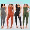 Ærmeløs Clubwear Bodycon Jumpsuit Med Elegante Lange Bukser Til Afslappet Brug Og Fest