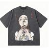 Life is Strange Anime Lover Washed T-shirt Year round clothing high quality personality Clothes Plus Size Unisex New Model Couples tee