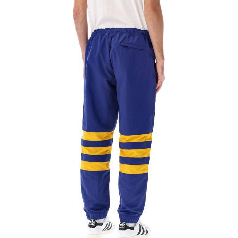 Adidas Originals Elastic Waist Loose Fit Cuffed Long Pants Men Bottoms Blue JI9492