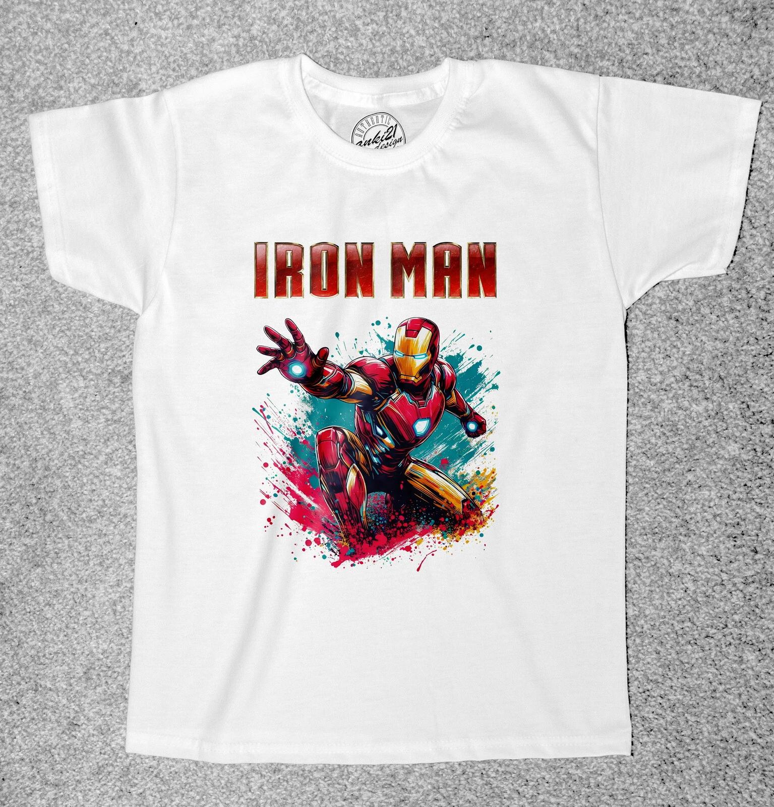 

Marvel Avengers Iron Man 010 Childrens/Kids Adult t shirts/t-shirts 100