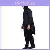 Fantasy Halloween Bat Outfit For Men With Polyester Fabric For Themed Parties