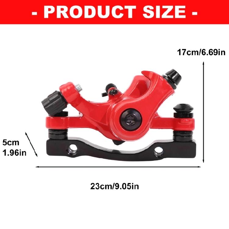 Bicycles Pulling Hydraulic Disc Brake Mountain Bike Front and Rear Line Pulling Brake Caliper Mountain Bike Disc Brake