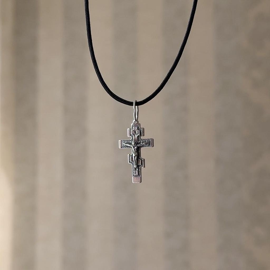 Silver Cross Without Stones (2156826)