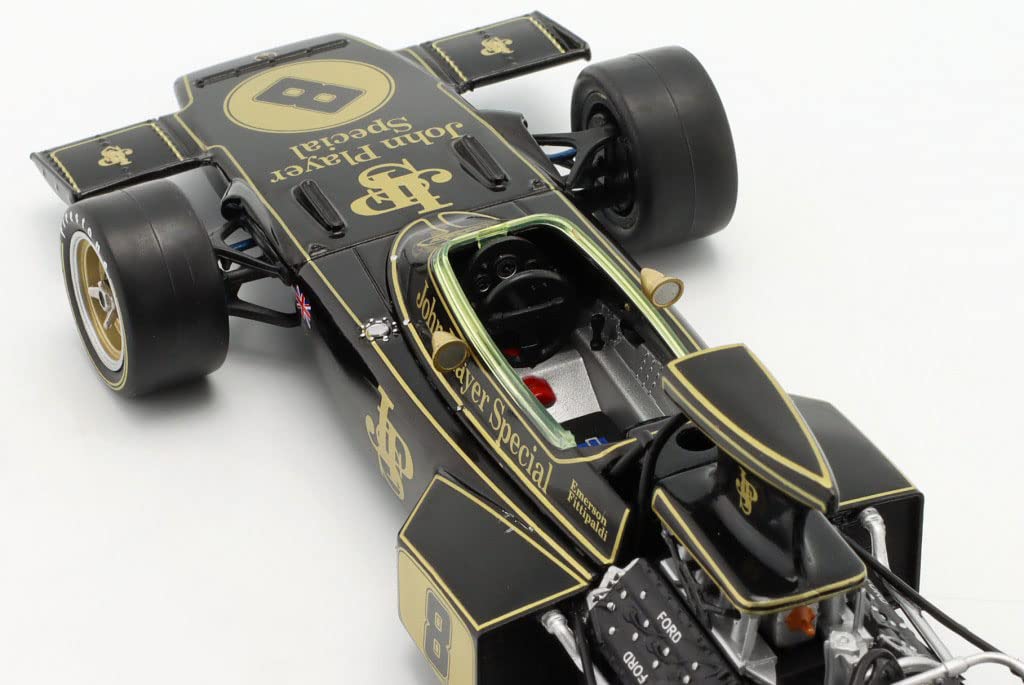 IXO 1/24 Scale Lotus F1 72D #8 Fittipaldi 1972 British Grand Prix IXO Lotus 72D E.Fittipaldi 24F003 [Parallel Import]