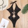 New Sexy Solid Color One-Piece Swimsuit: Hot-Selling Women's Bikini 2020