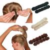 DIY Donut Hair Curler Durable Meatball head hair maker Foam Sponge Bun Shaper  Hair Styling Tools