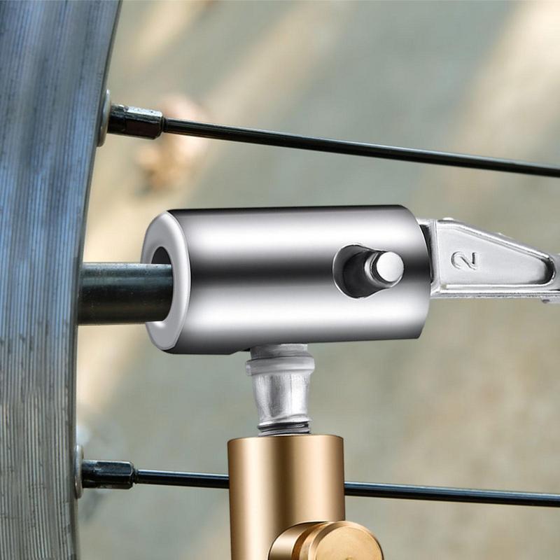 Inflation Valve Adapter Quick Connector Car Tire Air Chuck Air Compressor Tire Inflator Attachment Zinc Alloy Adapter Connector