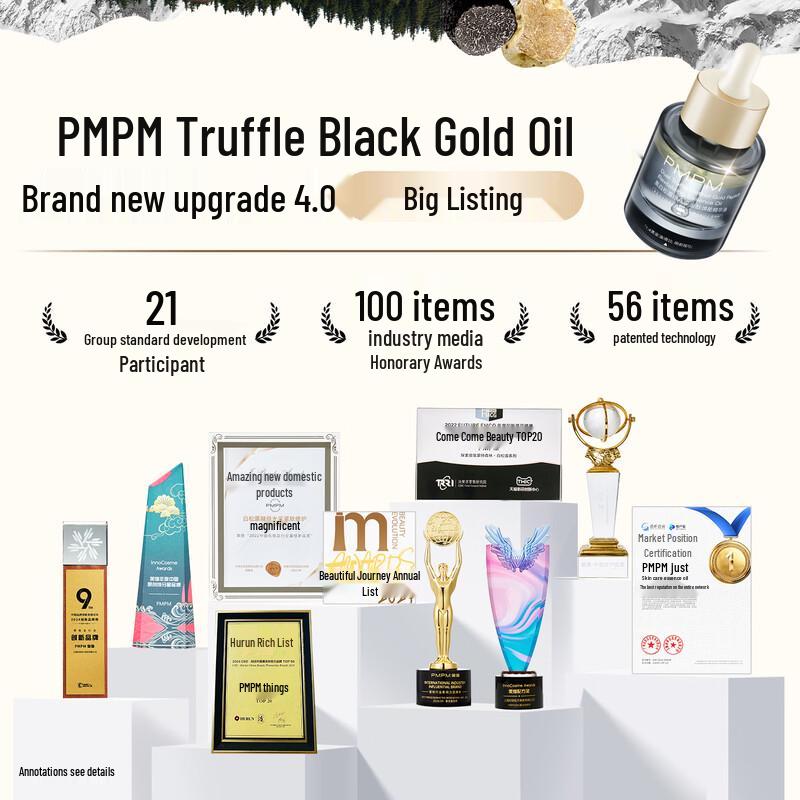 PMPM Rose & Black Truffle Dual Essence Oil Set