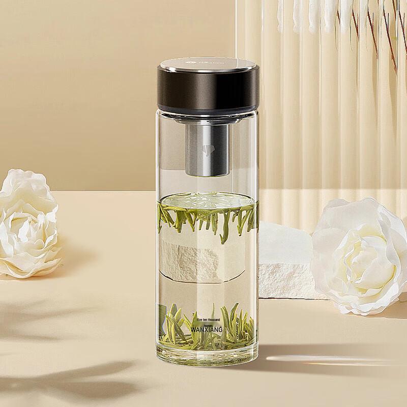 WANXIANG Large Capacity Single Layer Glass Tea Cup