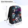 Ado Hibana World Tour Casual Backpack Outdoor Student Work Japan Singer Daypack for Men Women Laptop Canvas Bags