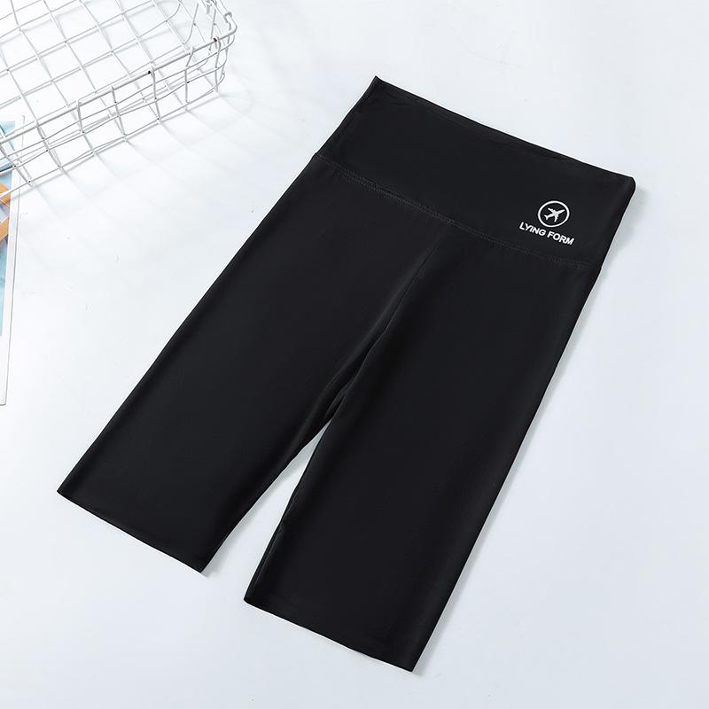 

Женские летние тонкие леггинсы из пятиточечной сетки и ледяного шелка, с высокой талией, утягивающие живот и бедра, йога-брюки Барби XL 130-80 kg