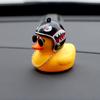 Kleine gelbe Ente, Helm-Fahrradhupe, Quetschglocke, kreative Fahrradklingel, Lenkerglocke, Horn-Alarm