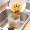 30p Self-supporting Sink Drain Garbage Bags Disposable Disposable Waste Pouch For Leftover Bag A1R6