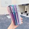 KEYSION Laser Gradient Colorful Phone Case for Samsung Galaxy S24 S25 S26 Ultra 5G S26+ S25 FE TPU+PC Shockproof Back Cover