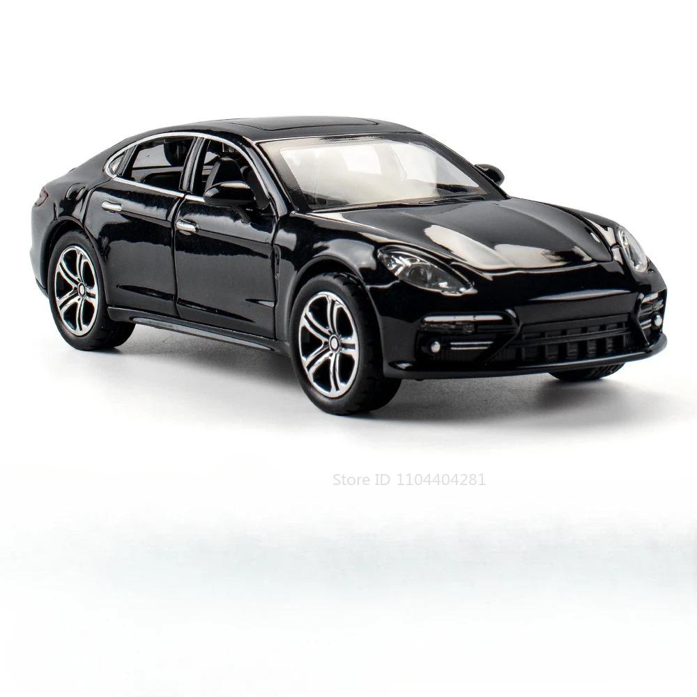1:32 911 GT3RS Panamera Alloy Miniature Model Toys Diecast Doors Opened Pull Back Rubber Tires Vehices for Friend Birthday Gifts