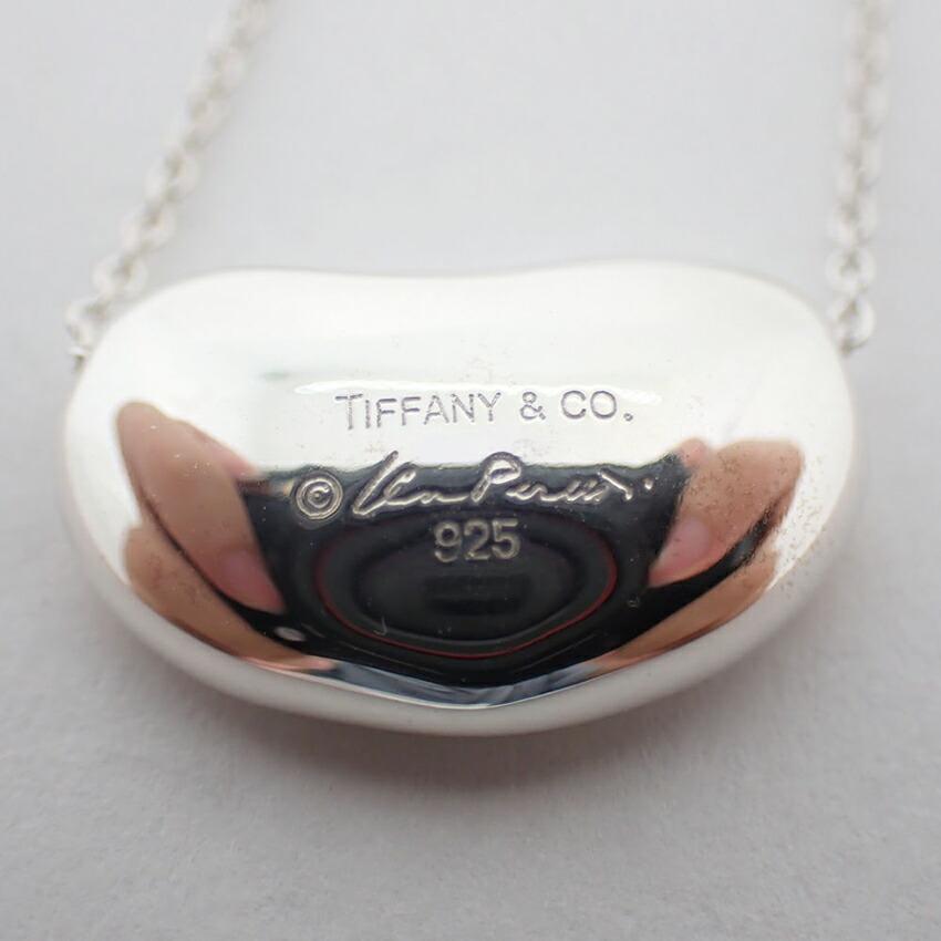[Used] TIFFANY 925 Bean Pendant/Necklace/g536-24
