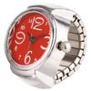 Men Women Creative Round Elastic Quartz Finger Watch  Ring Fashion Couple Watch for Lovers