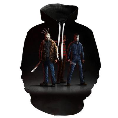 Herbst Horror Michael Myers 3D Druck Hoodies Herren Damen Mode Lässige Sweatshirts Übergroße Hoodie Pullover Trainingsanzug Kleidung