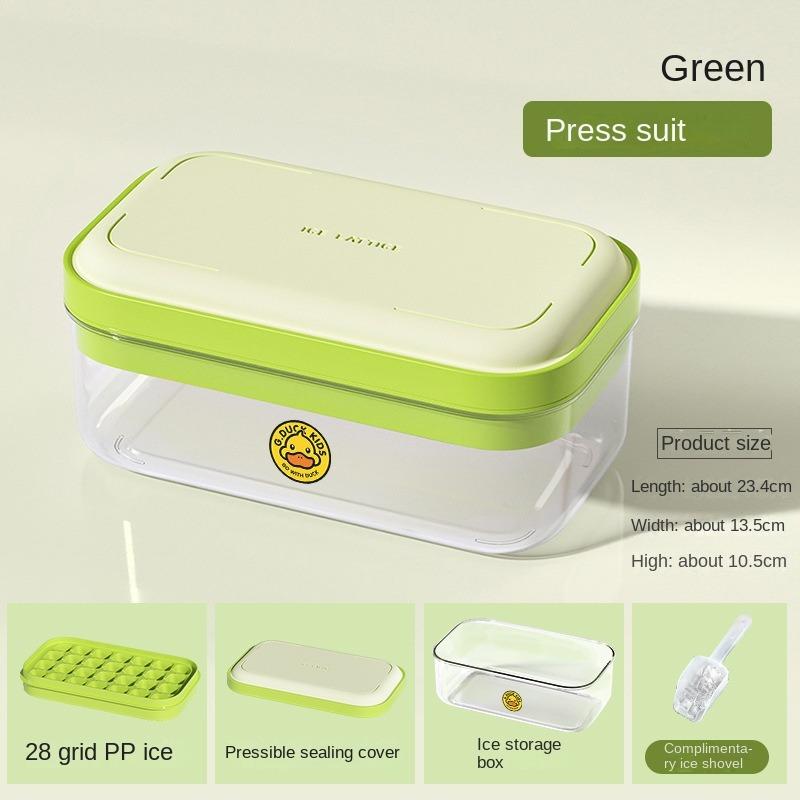 28Grid Portable Water Injection Ice Tray Mold Food Grade Silicone Press Type Ice Cube Tray Mold DIY Ice Maker Ice Cube Tray