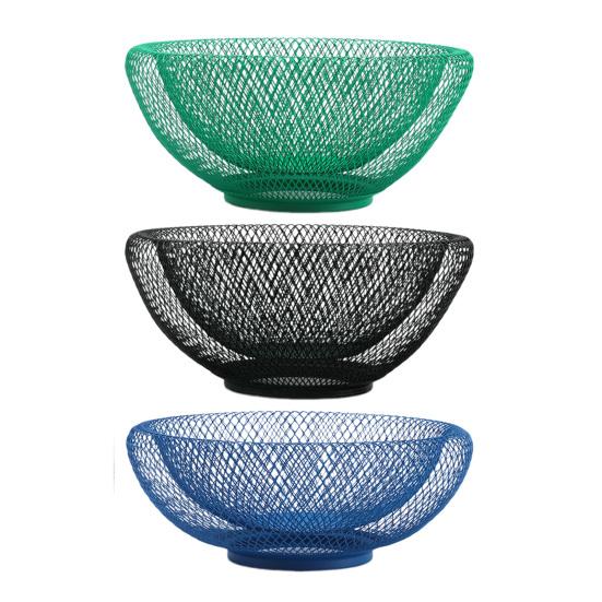 Ciotola per Frutta con Scolapiatto Piano di Lavoro Cucina Conservazione Frutta Cesto Grande Capacità Filo di Ferro Snack