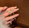 Ear Style Exquisite Temperament Simple Atmosphere Fringed Stud Earrings Light Luxury Versatile Earrings