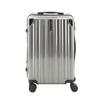 OLOMM Unisex Zipper Luggage with Spinner Wheels