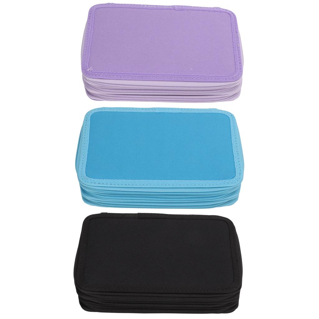 Pencil Bag Exquisite High Durability Large Capacity Comfortable Hand Feel Large Pencil Case for Home