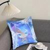 CCookie RunN Kingdom Cartoon Cushion Cover Pillowcase Ultra Soft Skin Friendly Fabric Cloud Like Comfort Concealed Zipper
