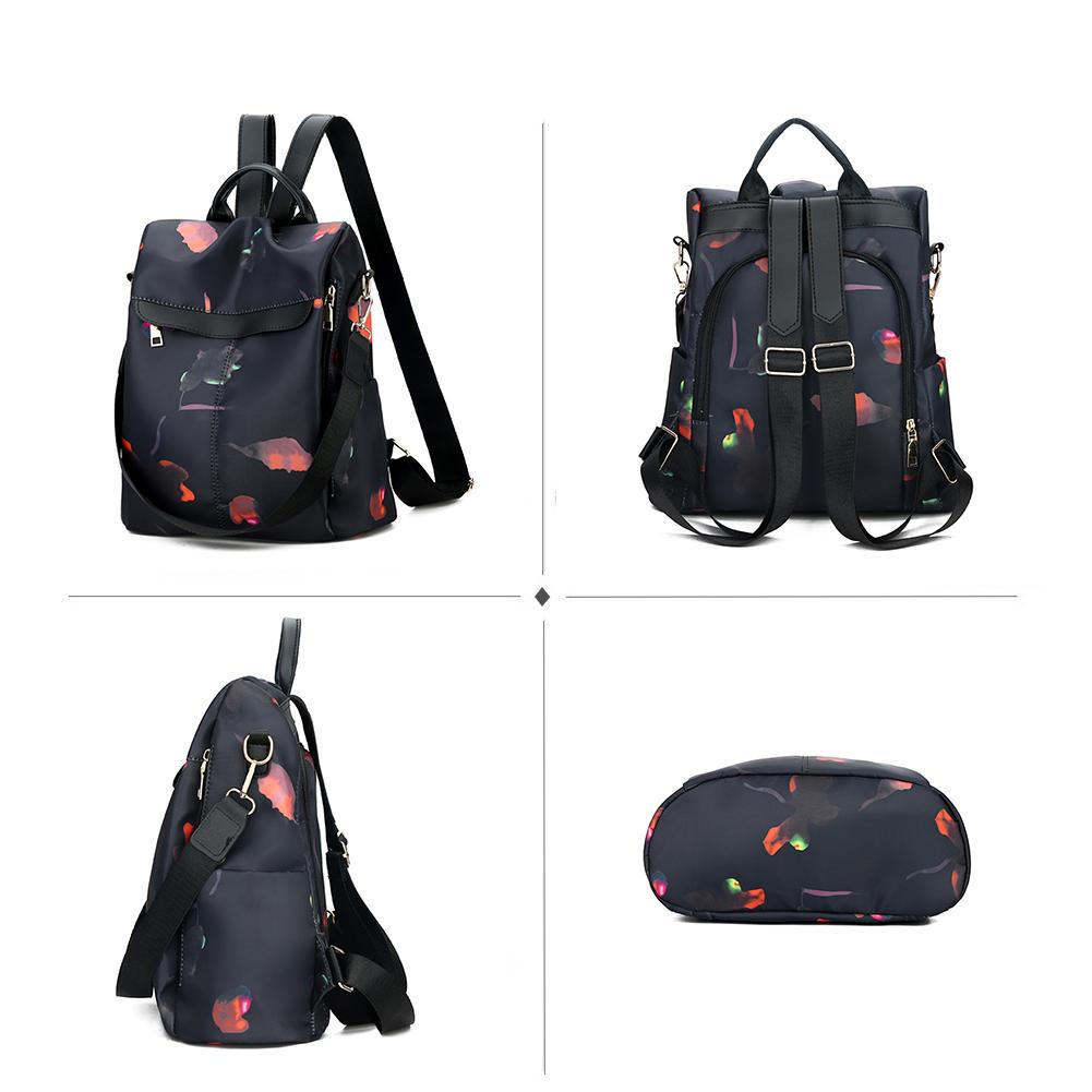 zip around back detail backpack