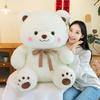 Cute Bow Tie Bear Hug Bear Doll Doll Teddy Bear Pillow Cross-border Plush Toy Lover Girl Birthday Gift