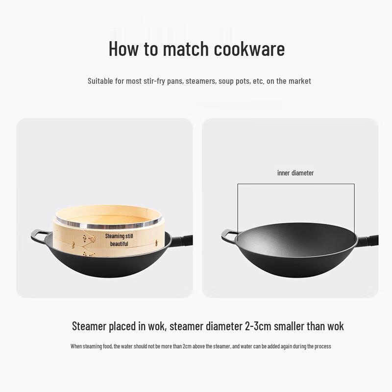 Bamboo Steamer Set