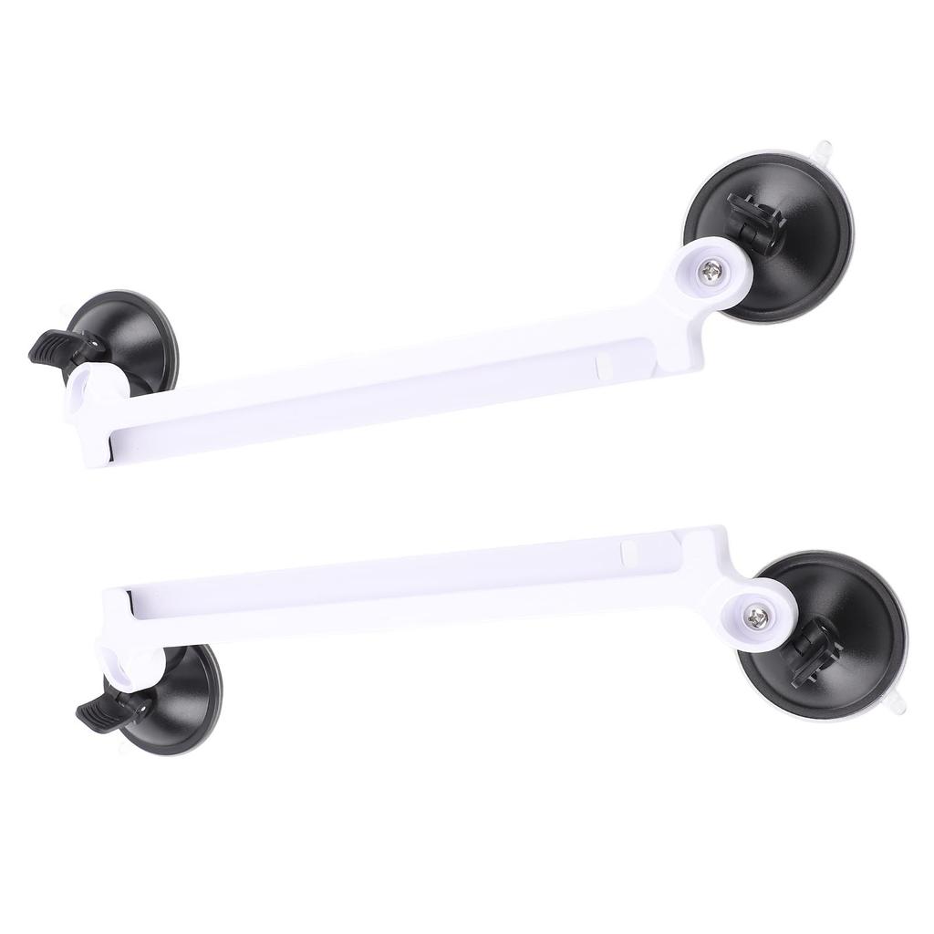 Sunroof Suction Cup Mount Bracket Multifunctional Powerful Secure Mounting Kit for RV Yacht Sedan SUV White